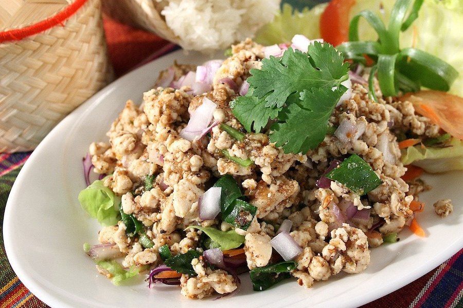 Le laap - plat traditionnel laotien