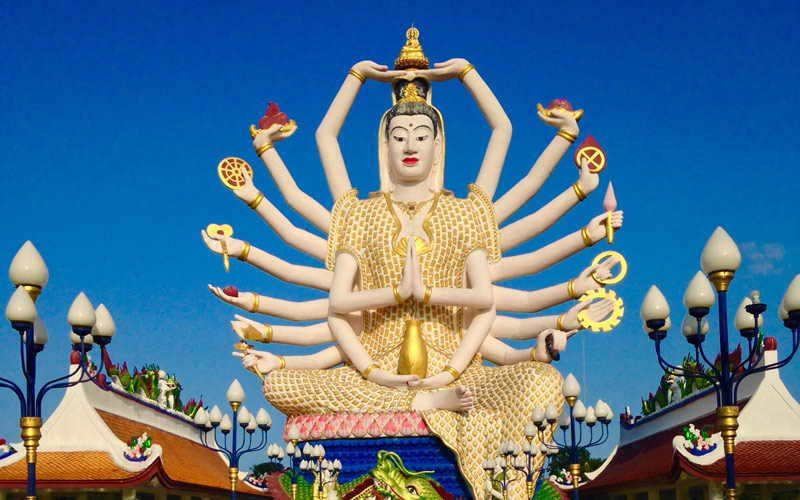 Le temple de Wat Plai Laem