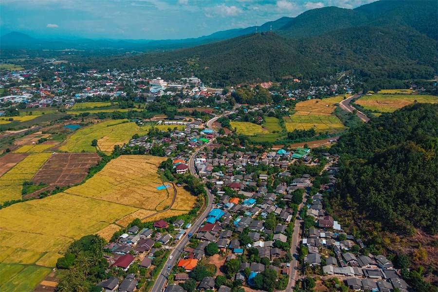 Mae Sariang est un district frontalier de la province de Mae Hong Son, Nord de la Thailande