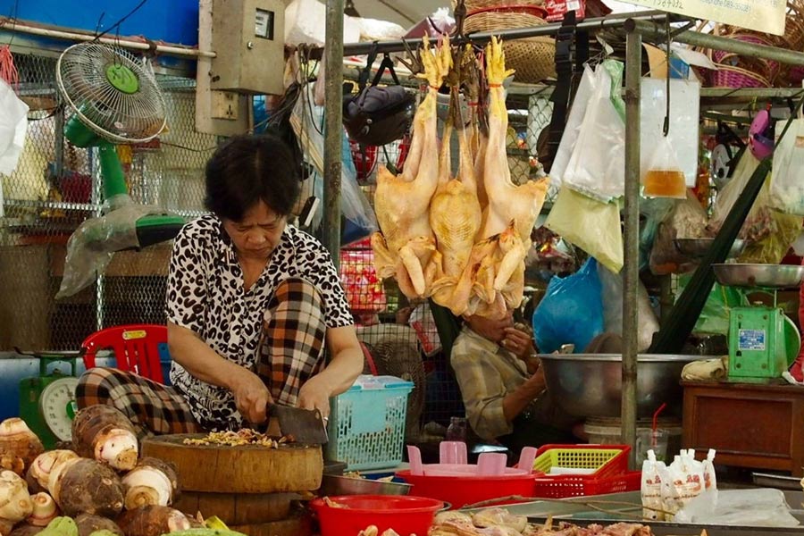 Marché de Pailin