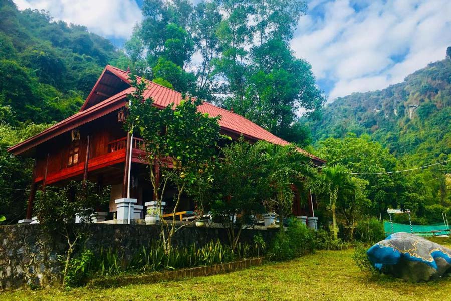 Cat Ba Eco-Lodge  est l'un des meilleurs hôtels sur l'île de Cat Ba