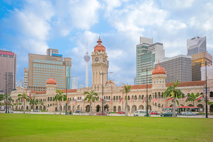 Kuala Lumpur en Fete de Merdeka