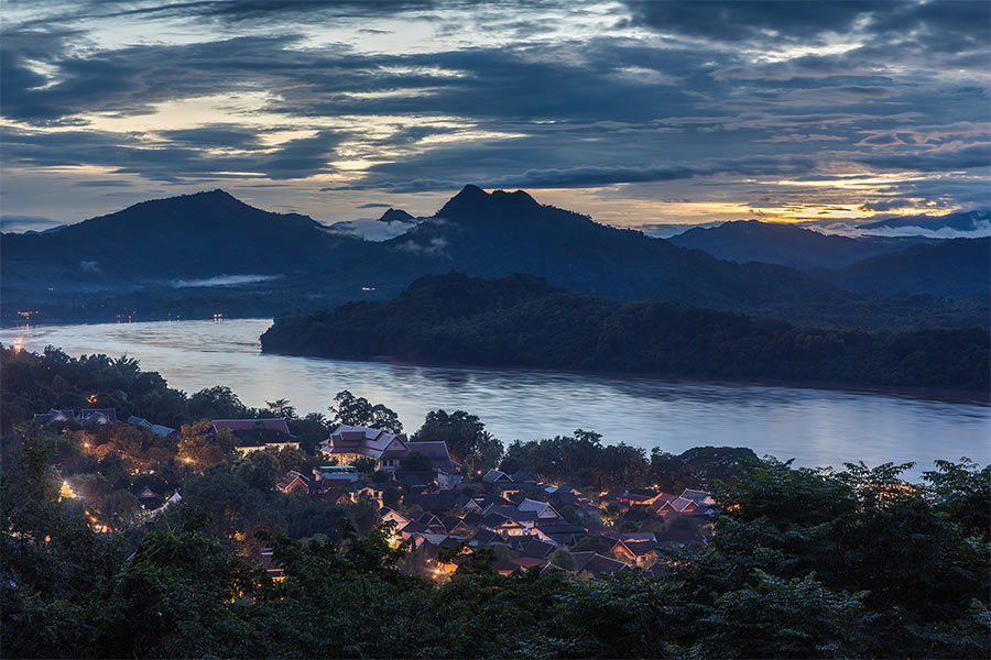 Mont Phousi est une petite colline se trouve au coeur de Luang Prabang