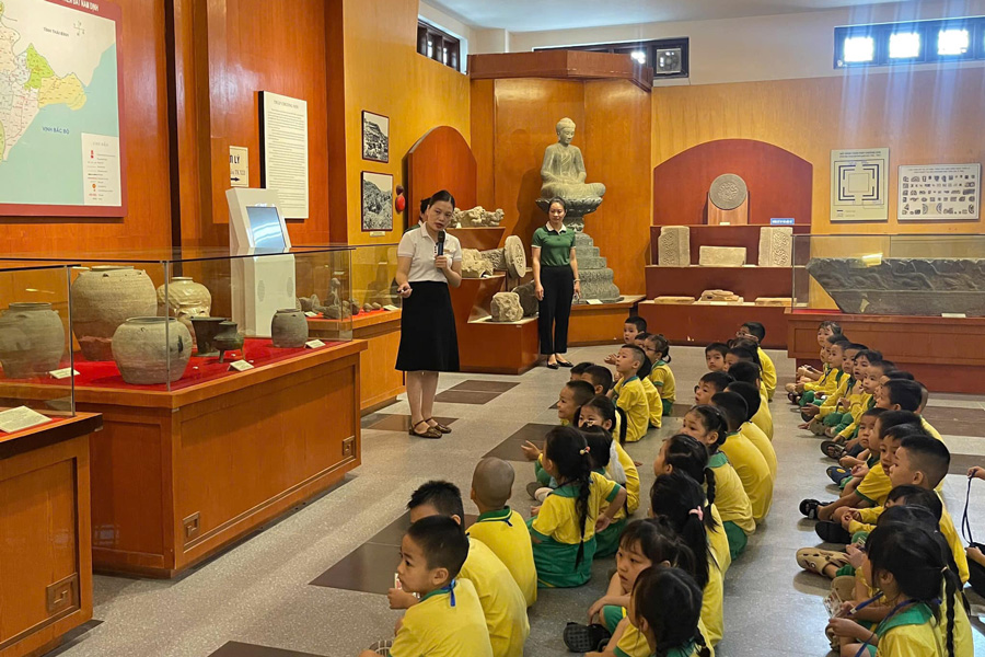 Salle de la culture traditionnelle de Musée de Nam Dinh