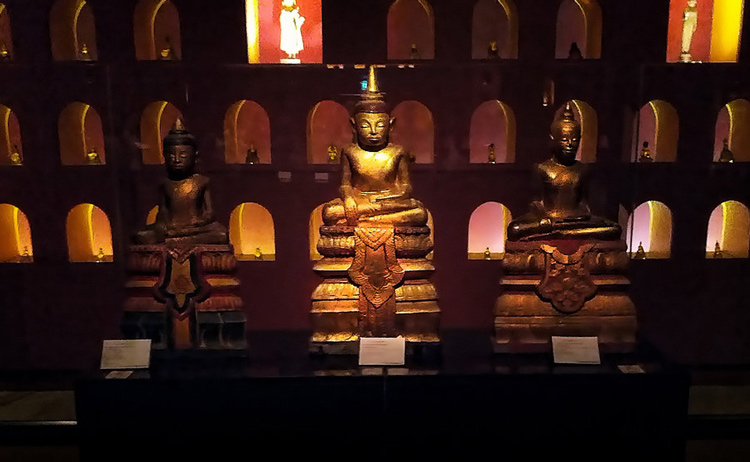 Le musée national d'Angkor est un lieu de stockage d'artefacts anciens de la civilisation khmère