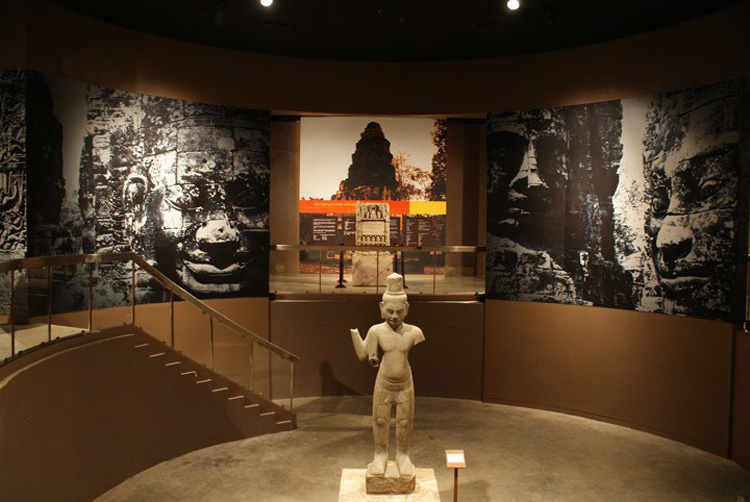 religion et croyance au musée national d'angkor