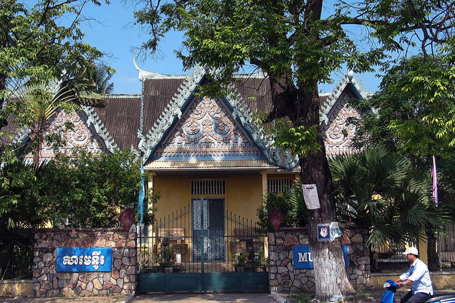Architecture du musée provincial de Battambang
