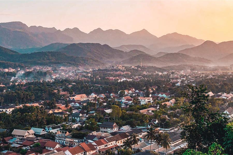 Paksong est une ville paisible au coeur du plateau de Bolaven