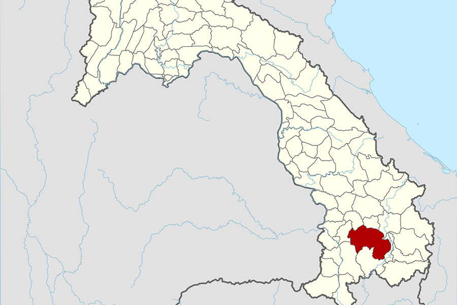 Paksong se trouve au du Laos, appartient à la province de Champassak