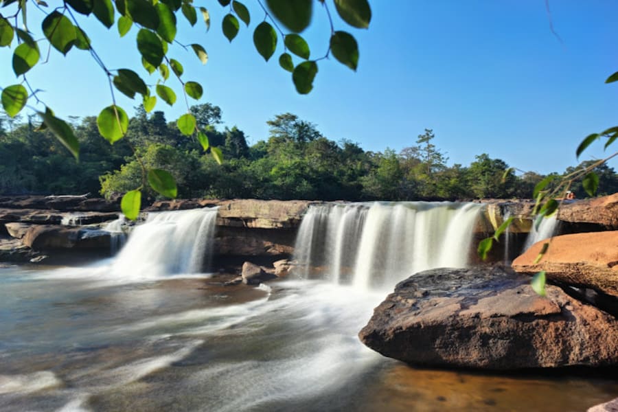 L'un des parcs nationaux du Laos que les touristes visitent souvent