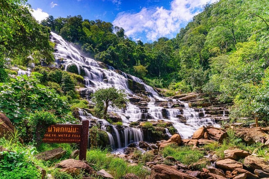 Doi Inthanon est l'un des parcs nationaux en Thaïlande qui abrite le point culminant