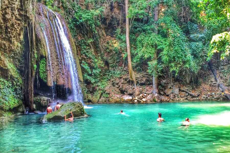 Parc national d’Erawan fait partie des parcs nationaux en Thaïlande les plus visités