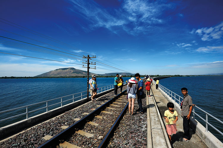 Promenades le long du barrage