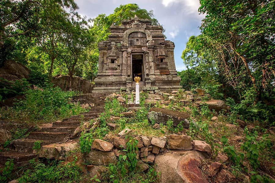 temple Phnom Da à Tekeo