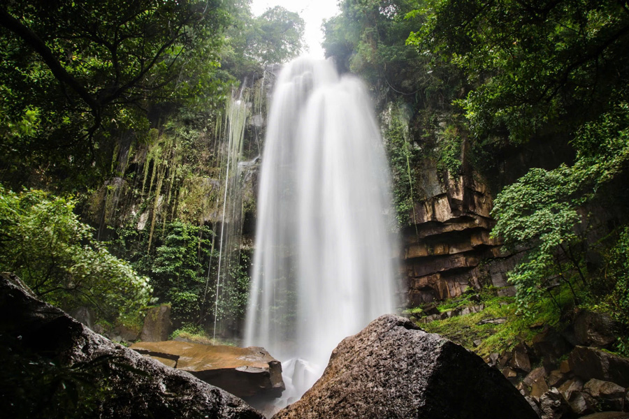 Les chutes de Kirirom à Phnom Sruoch
