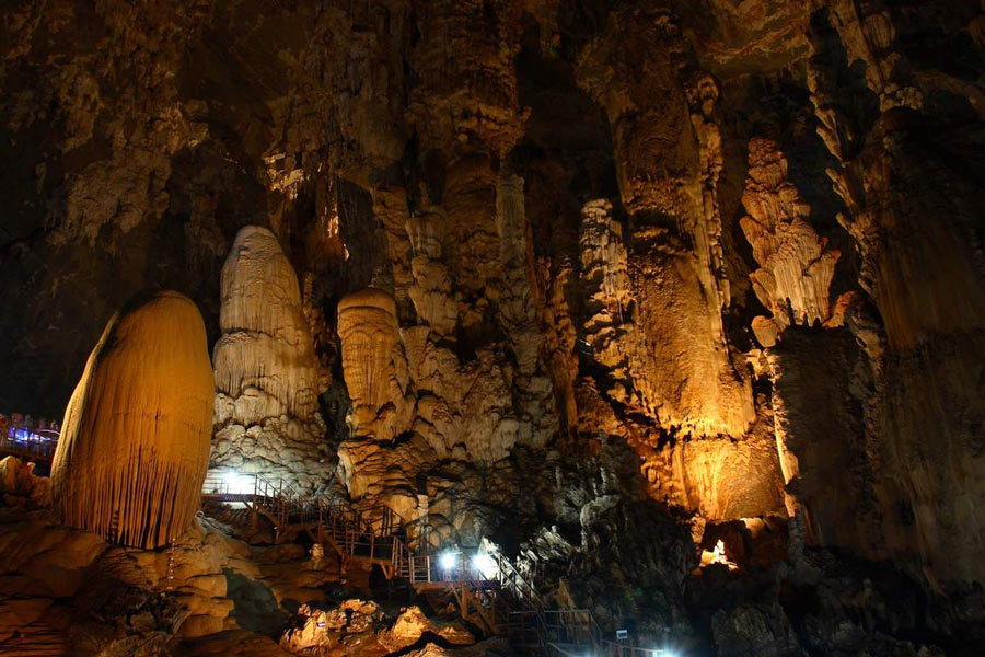 L'air à l'intérieur de Phu Pha Phet est très frais