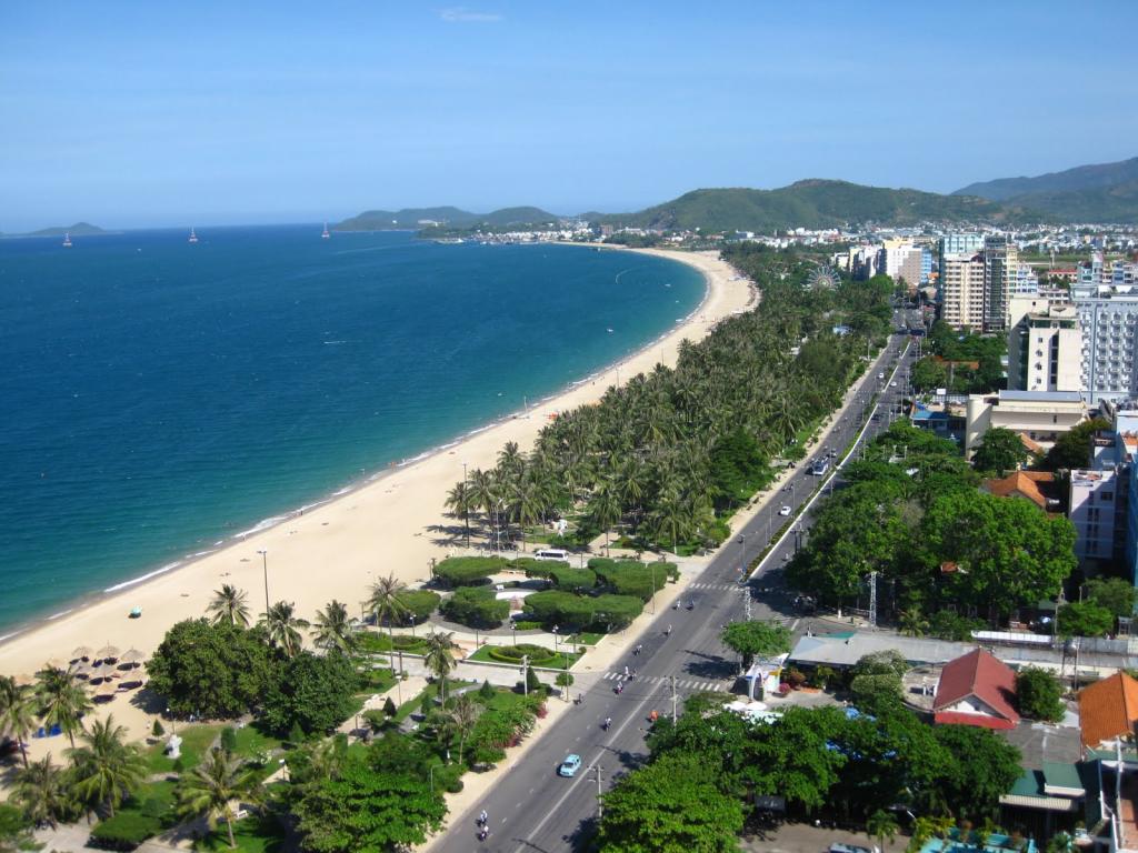La ville de Tuy Hoa possède une longue plage de sable blanc et fin