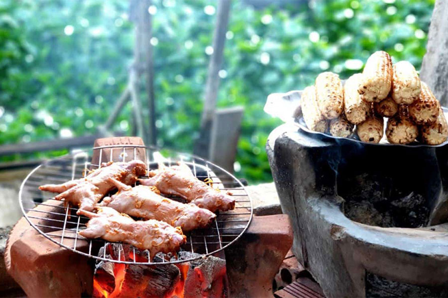 Viande de rat - l'un des plat bizarres au Vietnam 