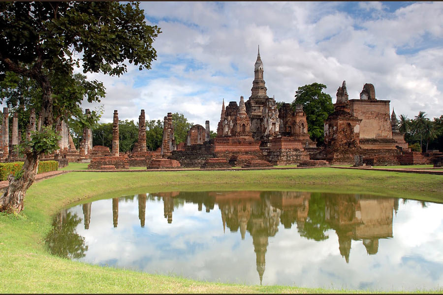 Wat Chula Manee à la province de Phitsanulok