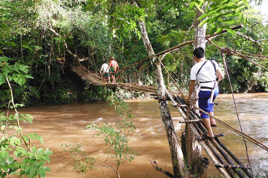 Nam Ha est une région de randonnée au Laos adaptée aux aventuriers