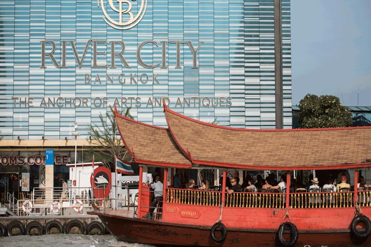 Le River City Bangkok est l'une des musées les plus grands à Bangkok