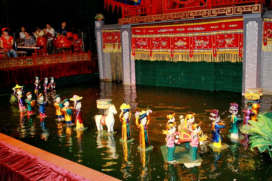 Marionnettes sur l’eau