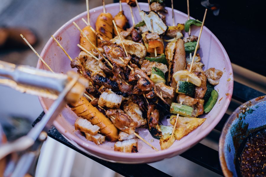Le street food au marché Psar Nath