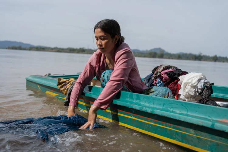 La vie des habitants à Stung Treng est associée au Mékong