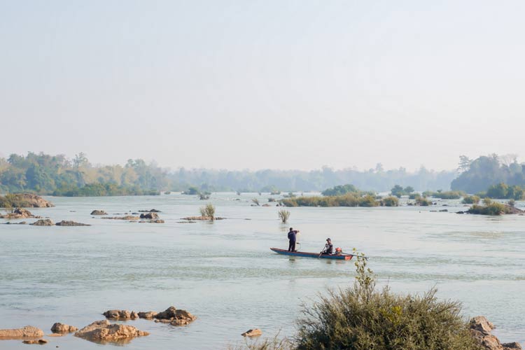 Le Mékong traverse la province de Stung Treng