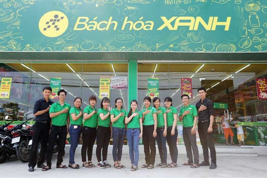Bach Hoa Xanh est une supérette au Vietnam spécialisée dans les produits frais