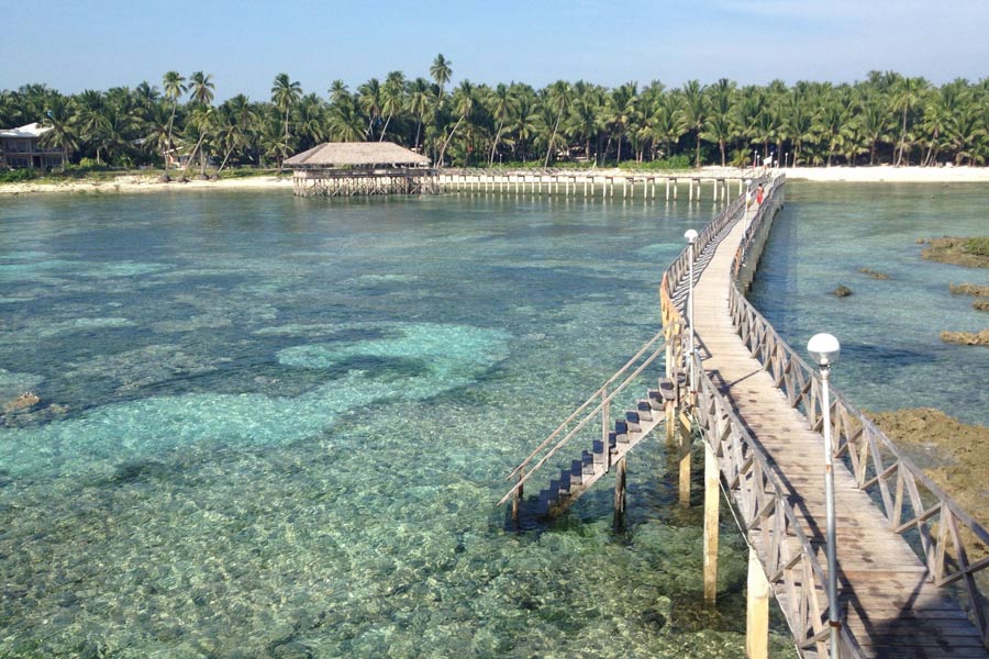 Siargao est l'une des îles les plus célèbres de Surigao del Norte