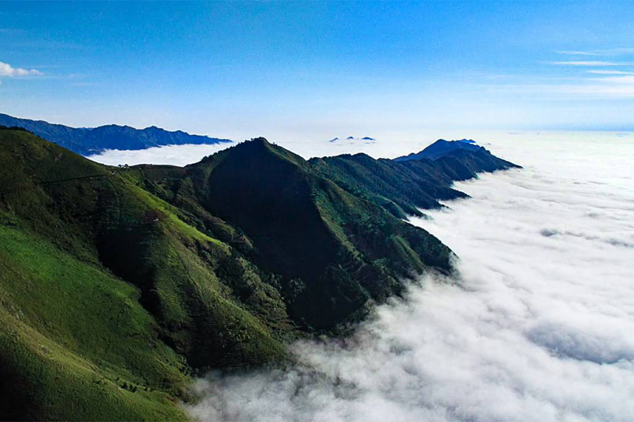 Chaine de montagne de Ta Xua