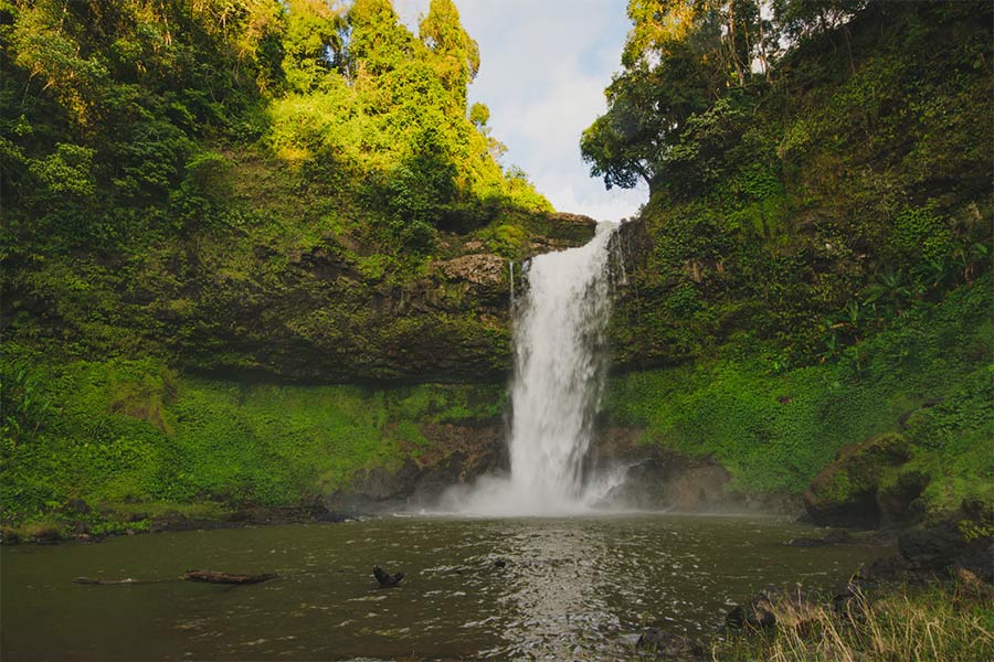 Cascade de Tad E-Tu à Paksong