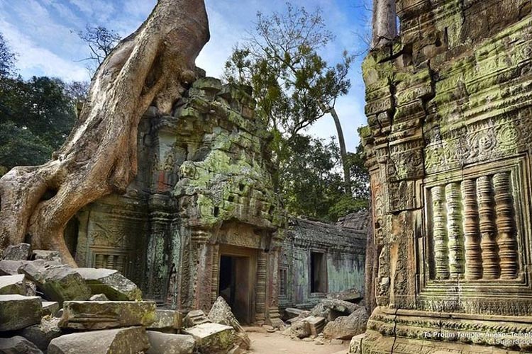 Temple de Rorng Chen au Parc National de Phnom Kulen