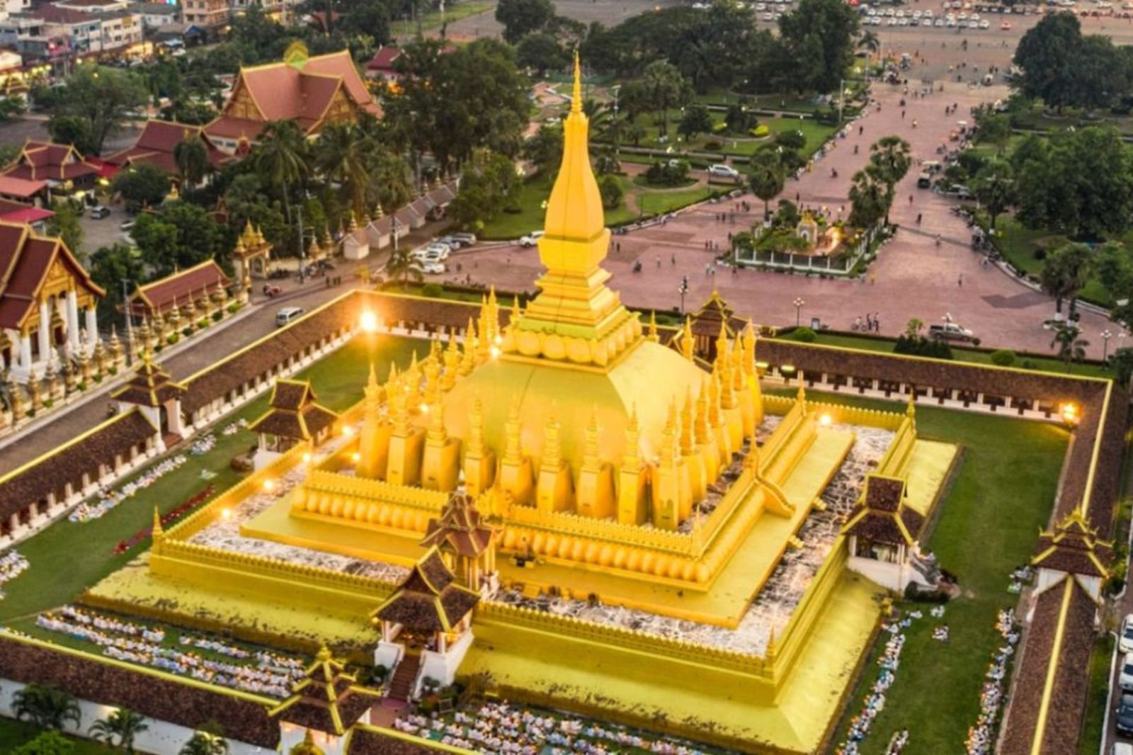temples de Vientiane