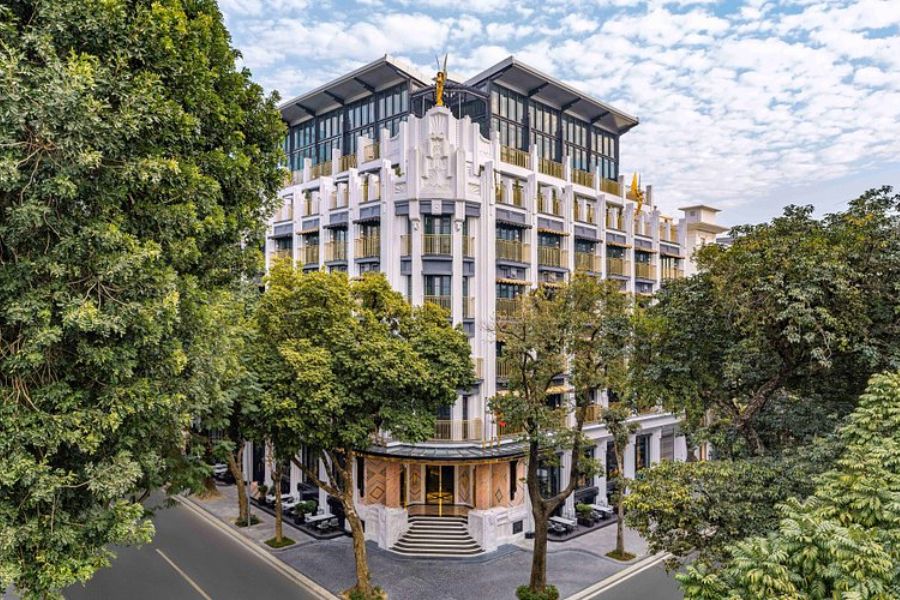 Un emplacement central des plus beaux hôtel au Vietnam