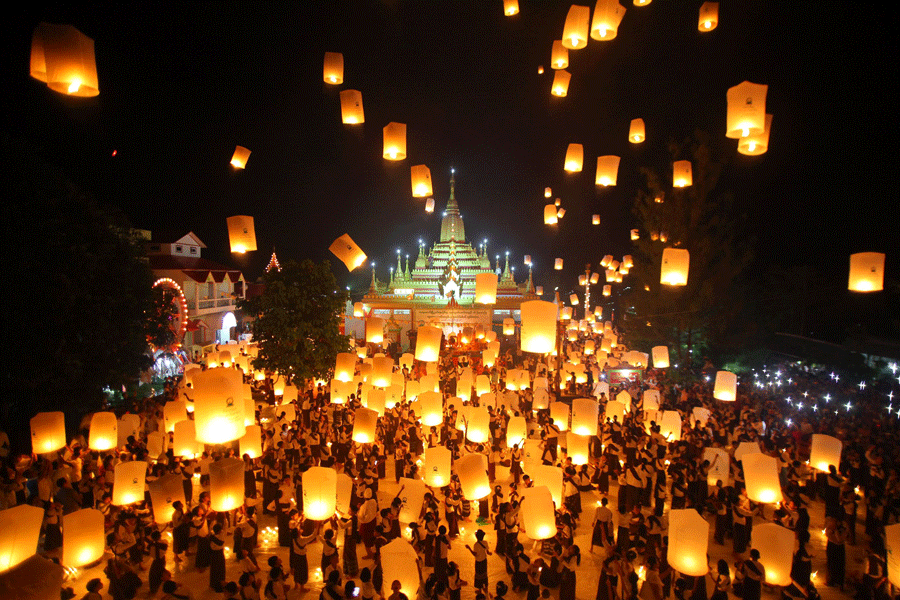 vesak en thailande