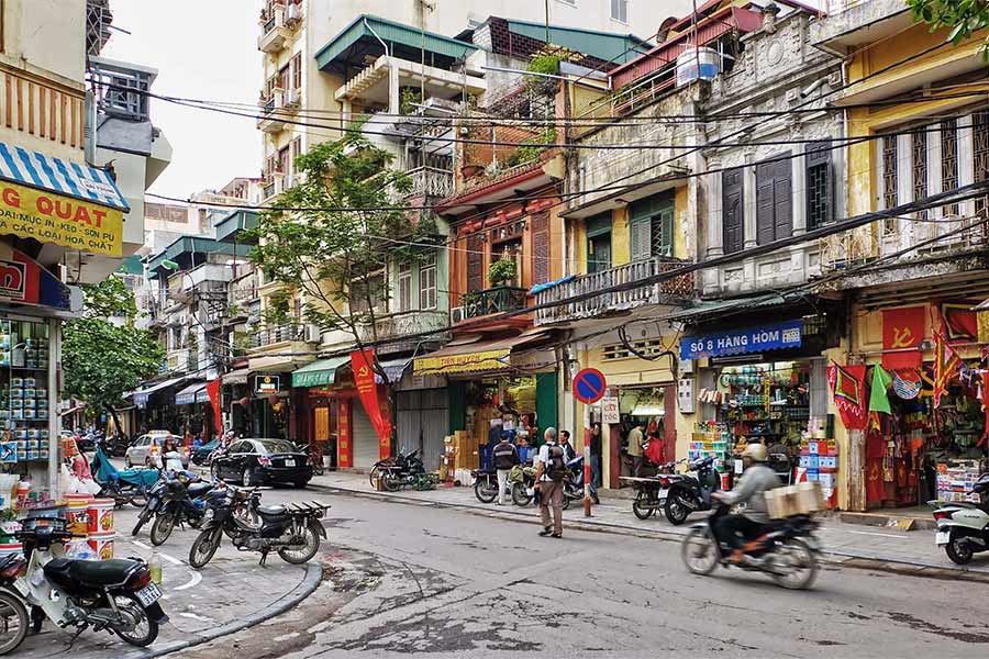Vieux quartier d'Hanoi