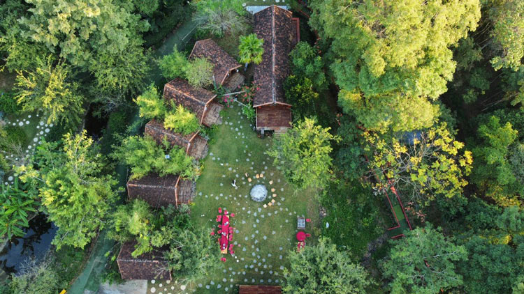 le jardin paysager de Troh Bu