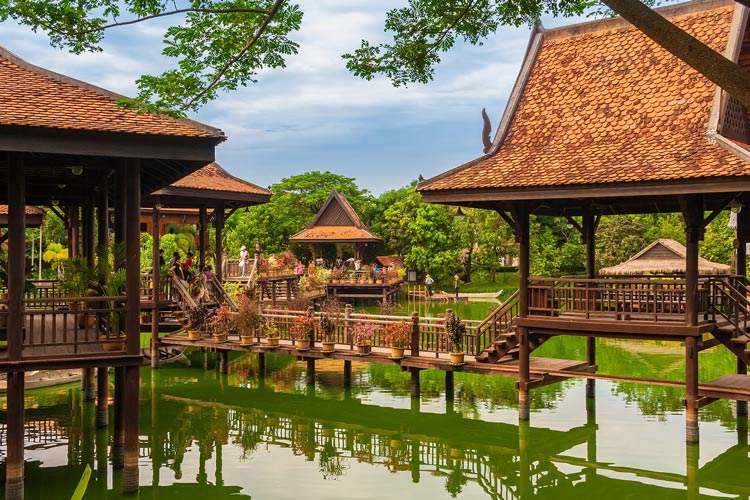 Village Culturel Cambodgien est un parc touristique à Siem Reap