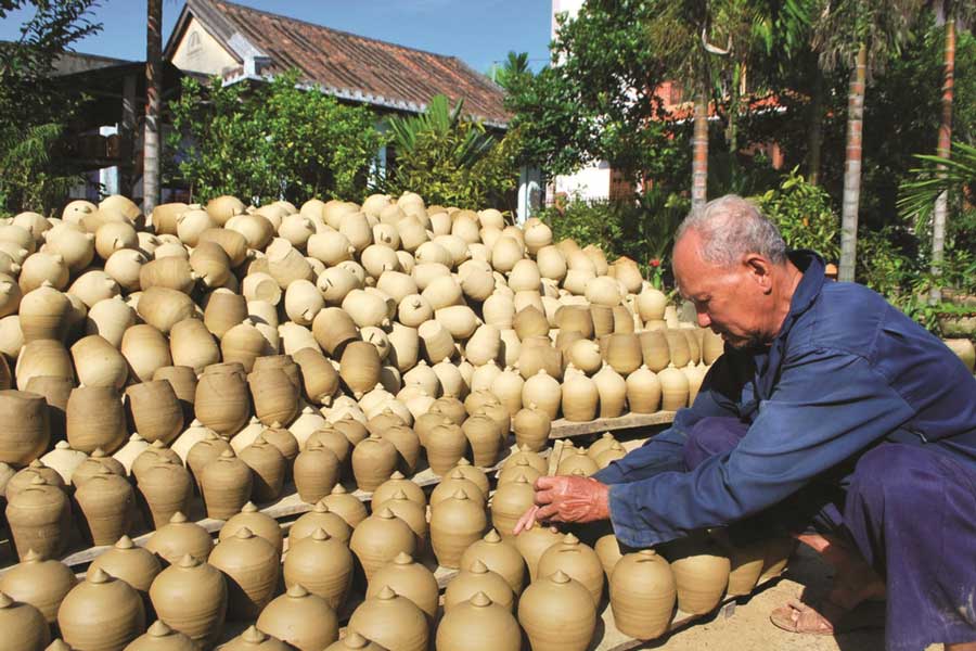 Village de poterie de Thanh Ha\