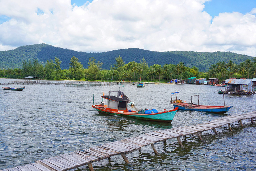 le village de pêcheurs de Rach Vem offre aux visiteurs un aperçu de la vie simple et paisible