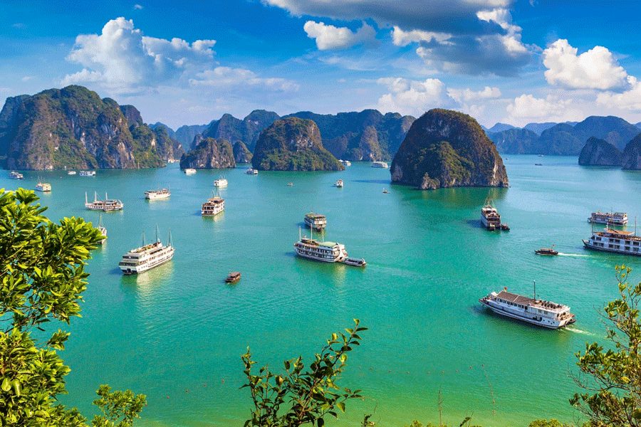 circuit photo au Vietnam - la baie de Ha Long