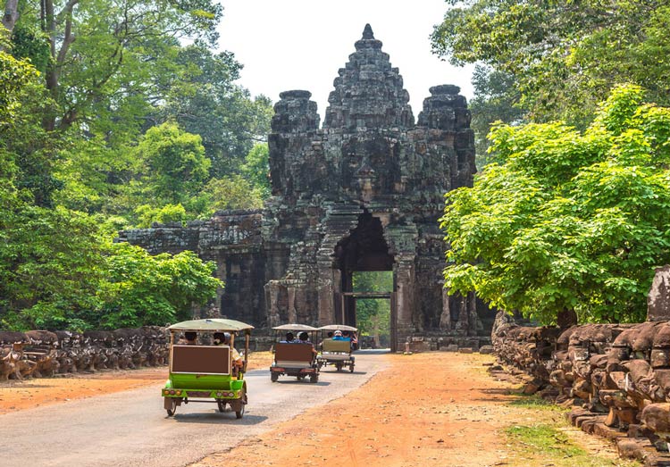 Angkor est l'attraction le plus célèbre du Cambodge