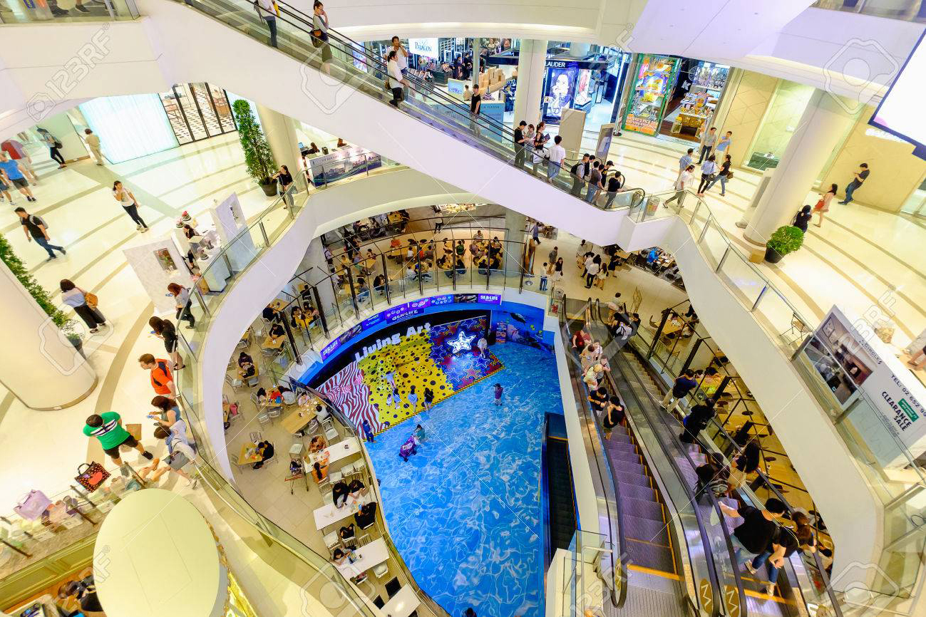 À l'intérieur de Siam Paragon