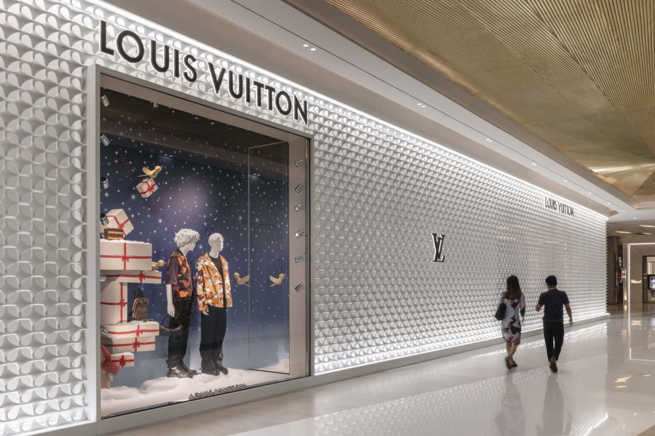 La boutique de Louis Vuitton à Siam Parago
