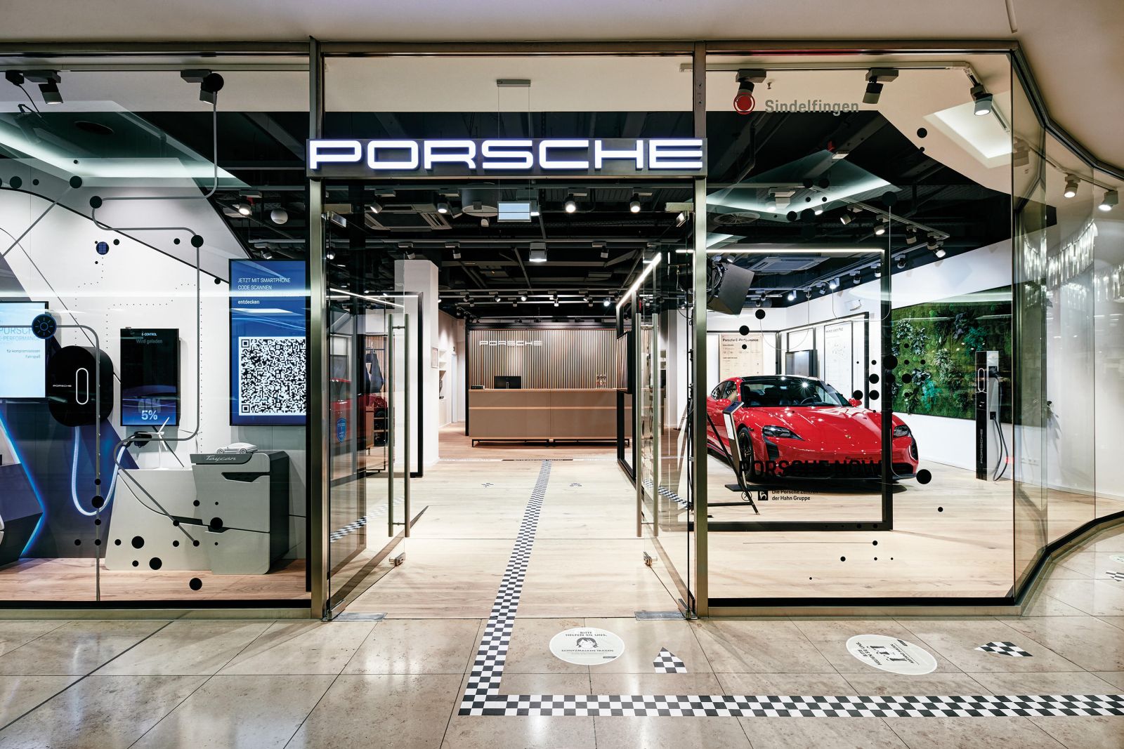 Showroom de Porsche à Siam Paragon