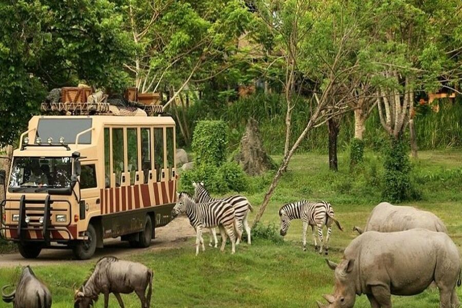 Safari World à Bangkok est une partie d'un voyage en Thaïlande en famille 
