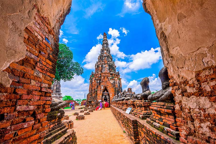 Ayutthaya est une destination incontournable d'un circuit Thailande-Cambodge