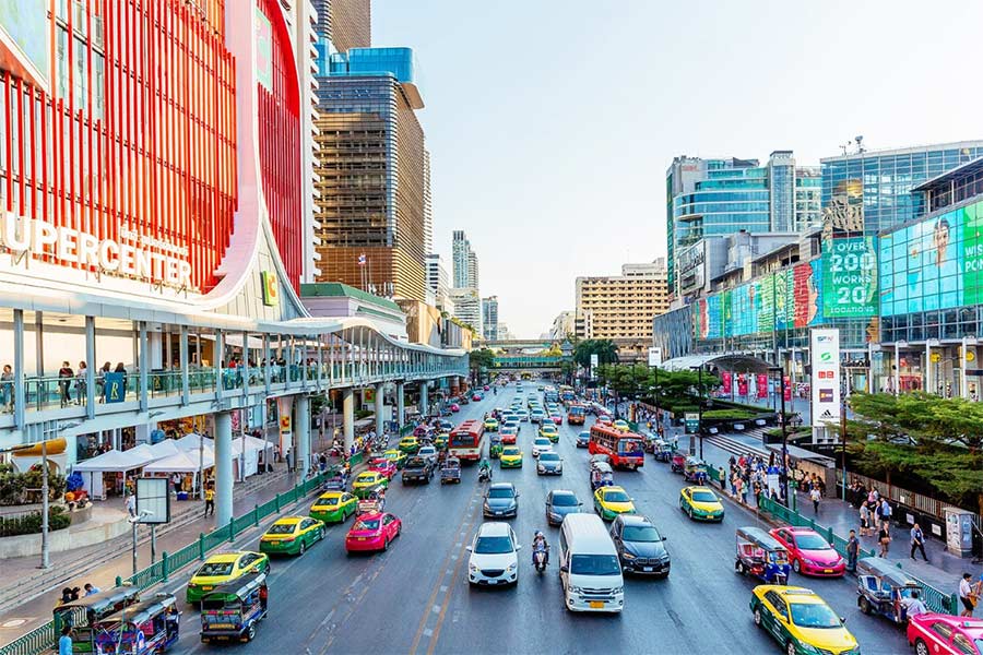 Voyage Thailande-Cambodge, jour 1: Bangkok